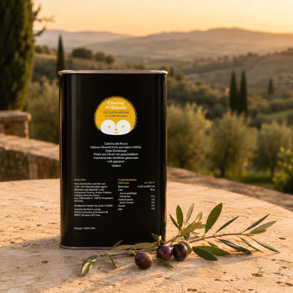 Cascina del Riccio Olivenöl in der Toskana